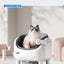 V8 open top Self-Cleaning Litter Box: Auto Rake, One-Click Empty, UV Light & Odor Control