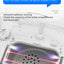 V8 open top Self-Cleaning Litter Box: Auto Rake, One-Click Empty, UV Light & Odor Control