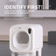 Automatic Self-Cleaning Litter Box – Live Video, Voice Chat, Multi-Cat Sensors & One-Button Sand Change